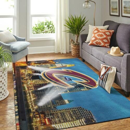 Cleveland Cavaliers Area Rug NBA Area Rug Kitchen Rug Outdoor Rug Rectangle Carpet