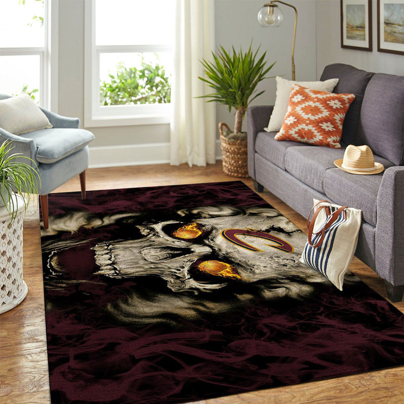 Cleveland Cavaliers Area Rug NBA Area Rug Living Room Rug Outdoor Rugs Rectangle Carpet
