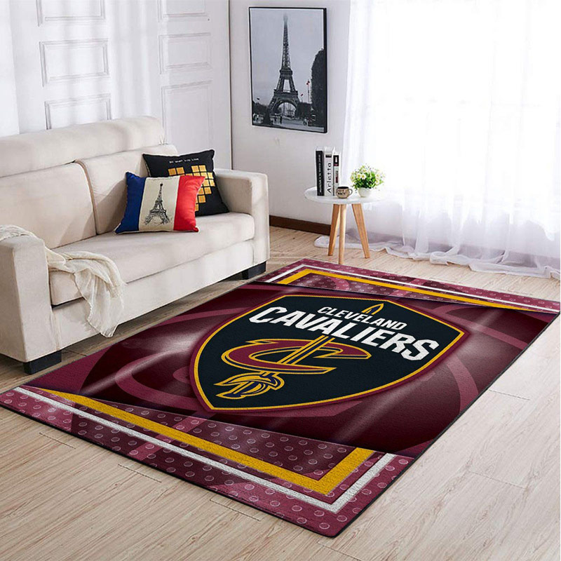 Cleveland Cavaliers Rug NBA Area Rug Dining Room Rug Outdoor Rugs Rectangle Carpet