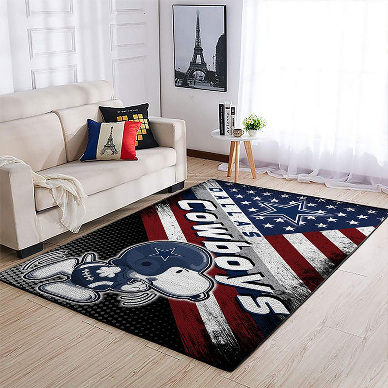 Dallas Cowboys Area Rug NFL Area Rug Bathroom Rugs Indoor Rugs Rectangle Carpet