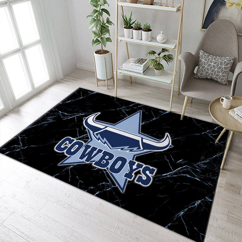 Dallas Cowboys Rug NFL Area Rug Bathroom Rug Indoor Outdoor Rug Rectangle Carpet