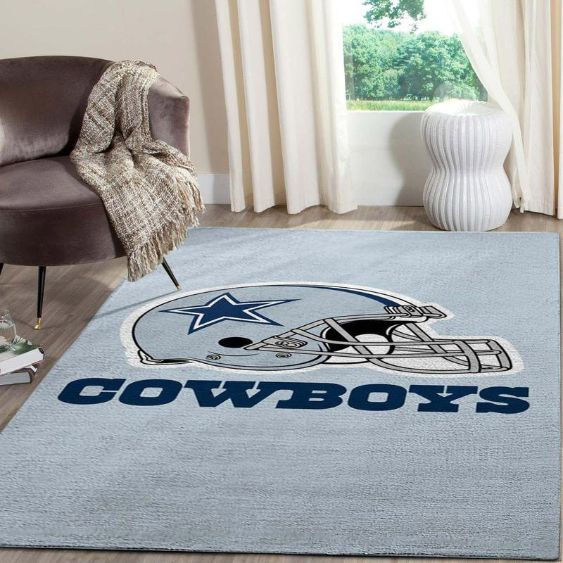 Dallas Cowboys Rug NFL Area Rug Living Room Area Rug Indoor Outdoor Rug Rectangle Carpet