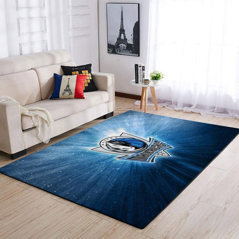 Dallas Mavericks Rug NBA Area Rug Dining Room Rug Indoor Outdoor Rugs Rectangle Carpet