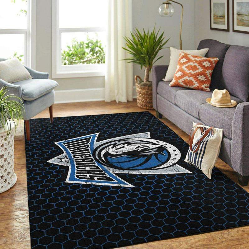 Dallas Mavericks Area Rug NBA Area Rug Kitchen Rug Indoor Rugs Rectangle Carpet