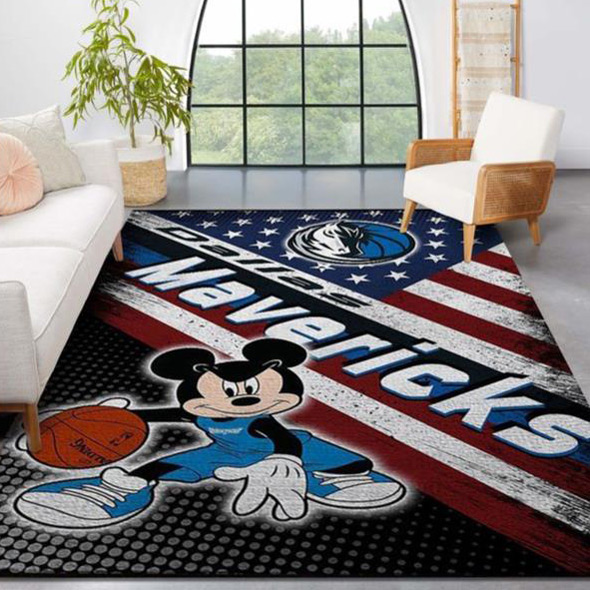 Dallas Mavericks Rug NBA Area Rug Bedroom Area Rug Indoor Outdoor Rugs Rectangle Carpet