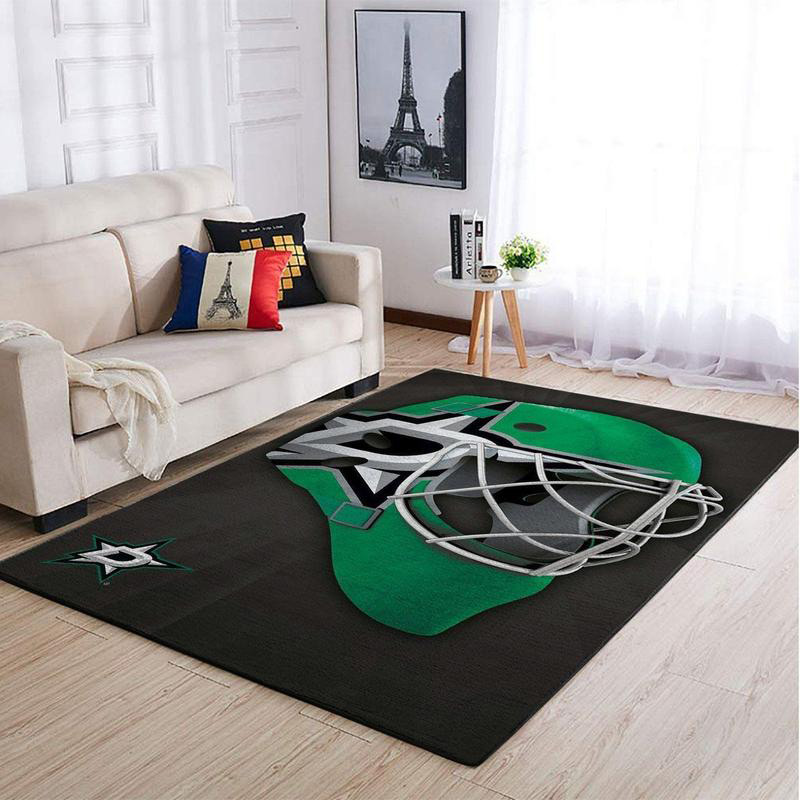 Dallas Stars Rug NHL Area Rug Bedroom Rug Outdoor Rug Rectangle Carpet