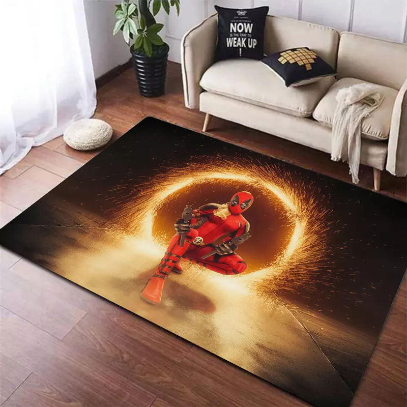 Deadpool Area Rug Deadpool Carpet Bathroom Rug Indoor Outdoor Rugs