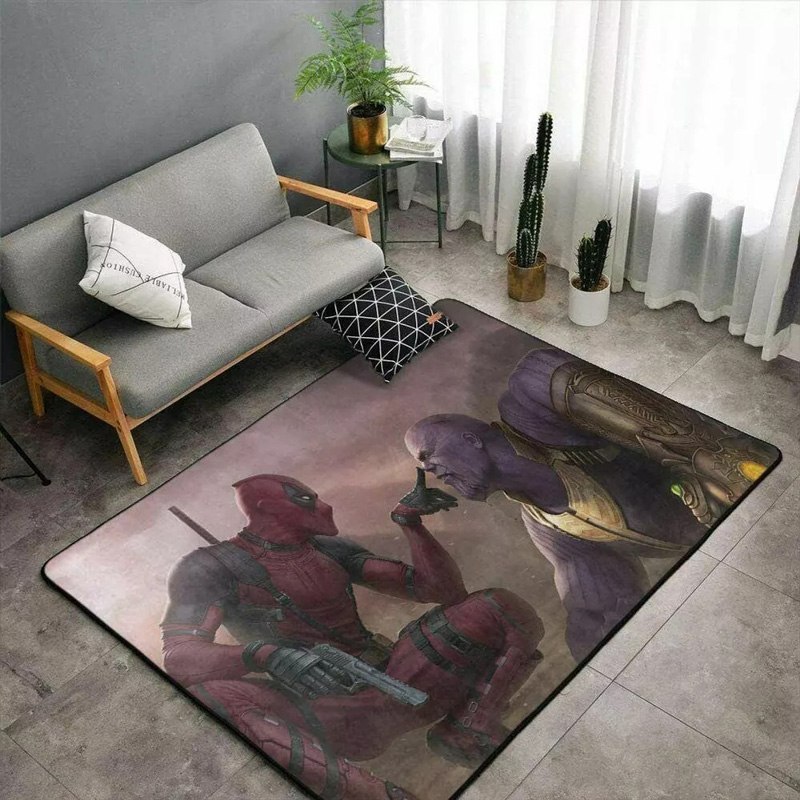 Deadpool Area Rug Deadpool Carpet Bedroom Rug Indoor Rug