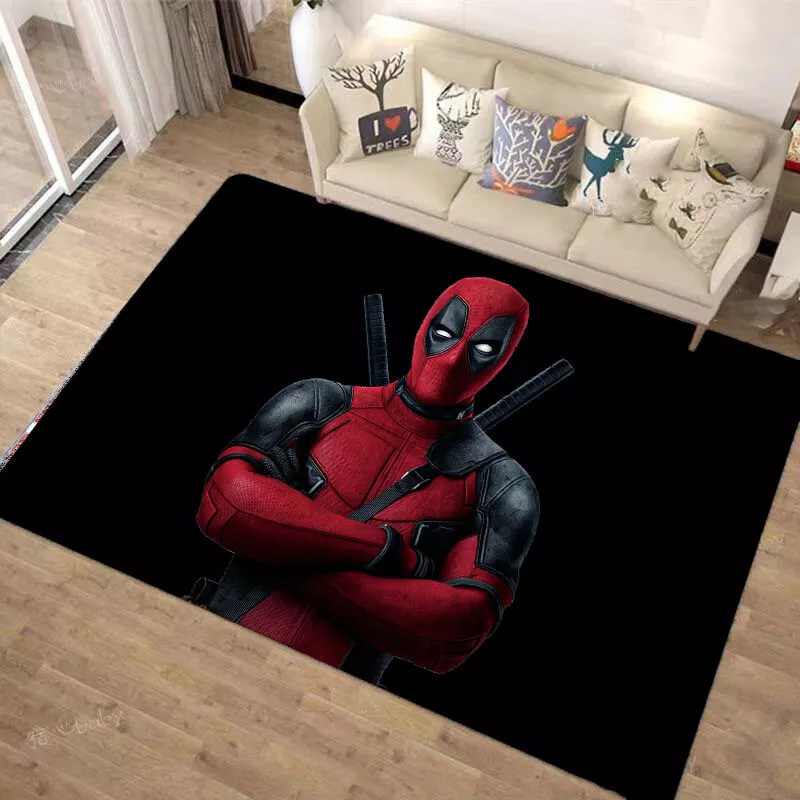 Deadpool Area Rug Deadpool Carpet Dining Room Rug Outdoor Rugs