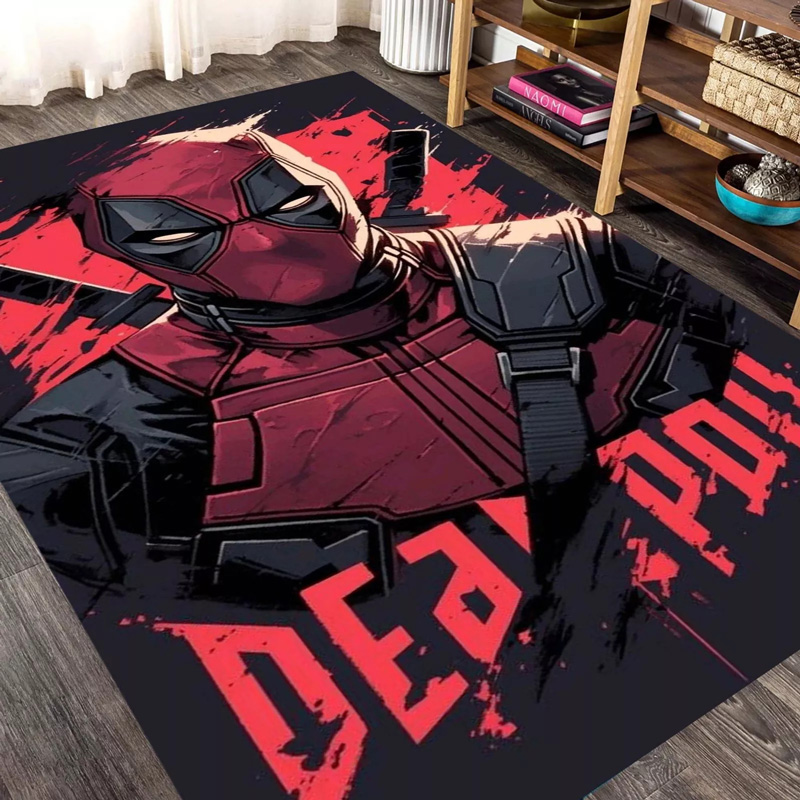 Deadpool Area Rug Deadpool Carpet Kitchen Rug Outdoor Rugs