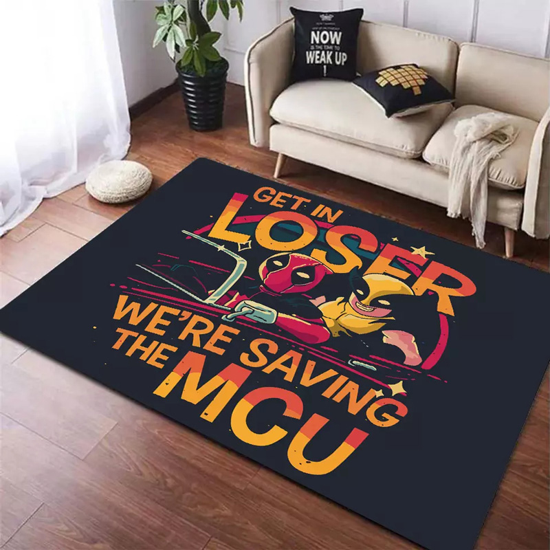 Deadpool Area Rug Deadpool Carpet Living Room Area Rug Indoor Outdoor Rug