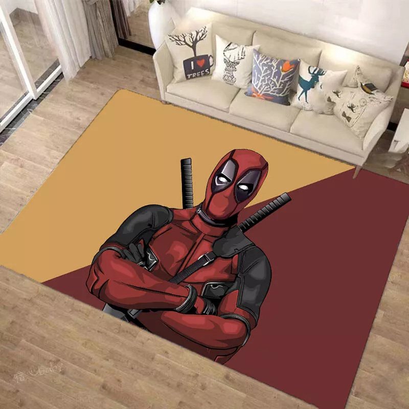 Deadpool Area Rug Deadpool Carpet Living Room Area Rug Indoor Outdoor Rugs
