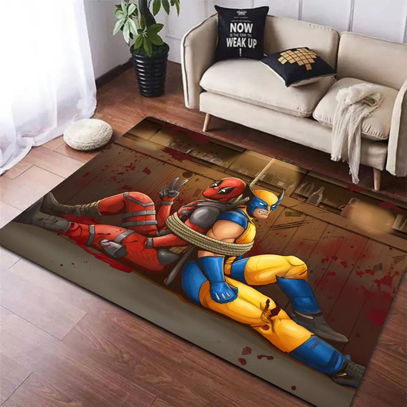 Deadpool Area Rug Deadpool Carpet Living Room Rug Indoor Rug
