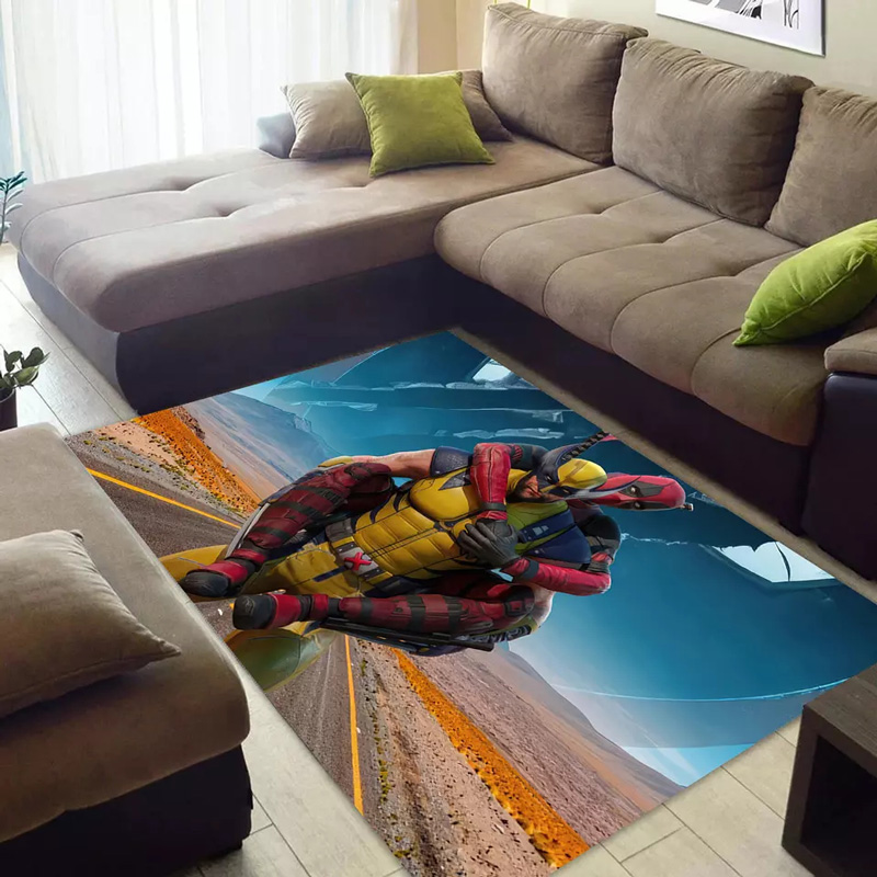 Deadpool Rug Deadpool Carpet Bathroom Rug Indoor Rug