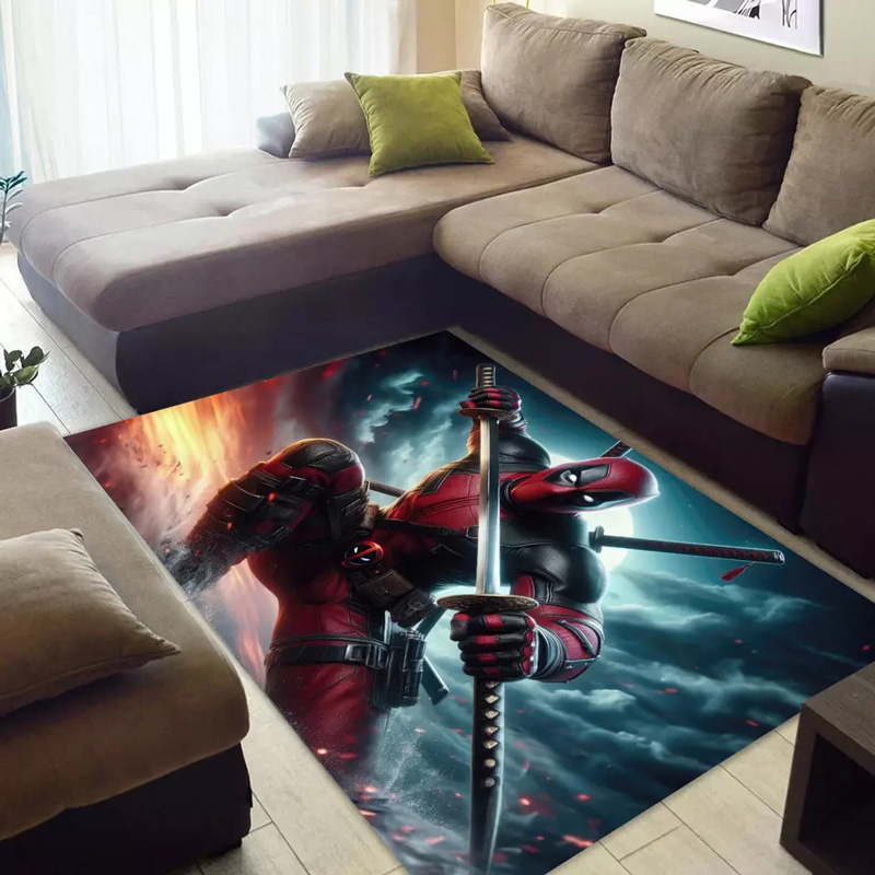 Deadpool Rug Deadpool Carpet Bathroom Rugs Outdoor Rug
