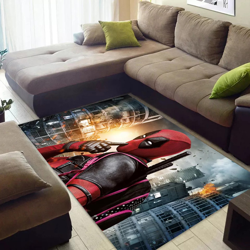 Deadpool Rug Deadpool Carpet Bedroom Area Rug Indoor Outdoor Rug