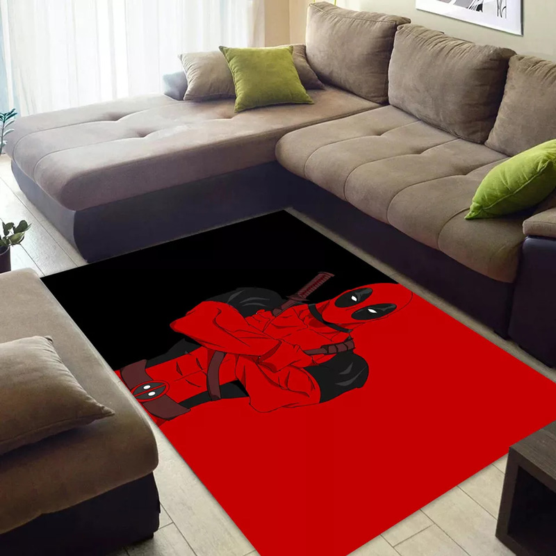 Deadpool Rug Deadpool Carpet Bedroom Area Rug Indoor Outdoor Rug