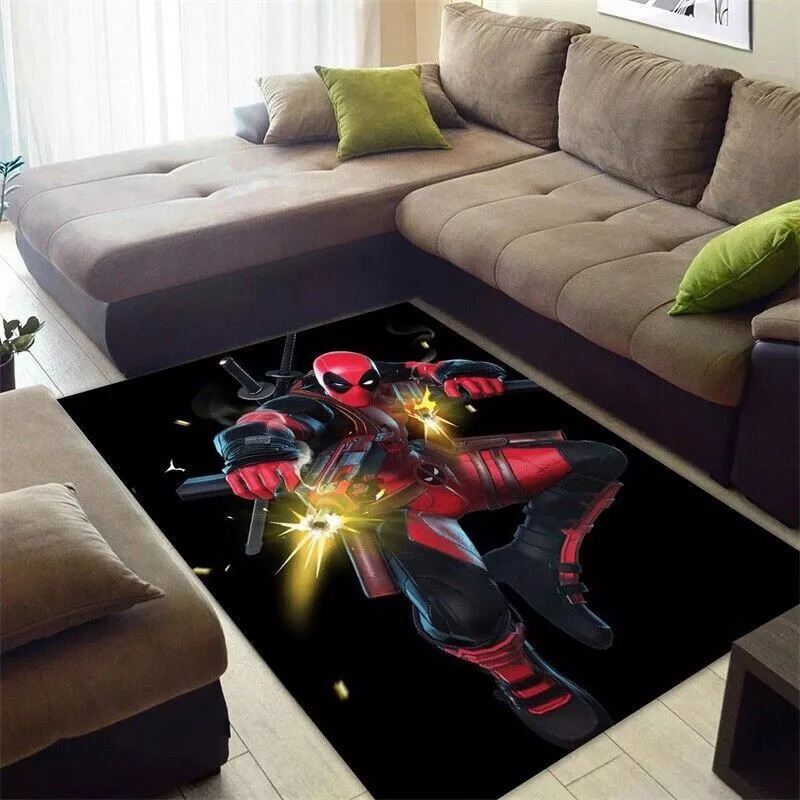 Deadpool Rug Deadpool Carpet Bedroom Area Rug Outdoor Rugs