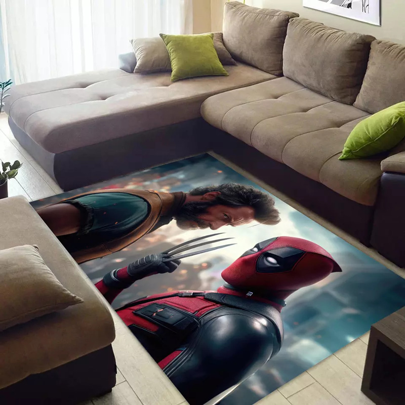 Deadpool Rug Deadpool Carpet Bedroom Rug Outdoor Rug
