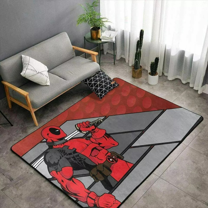Deadpool Rug Deadpool Carpet Dining Room Rugs Indoor Outdoor Rug