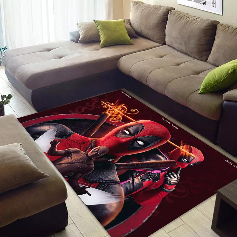 Deadpool Rug Deadpool Carpet Living Room Area Rug Indoor Outdoor Rugs