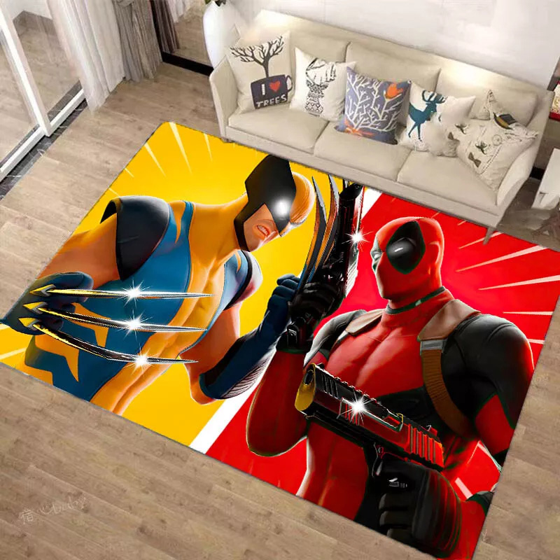 Deadpool Rug Deadpool Carpet Living Room Rug Indoor Outdoor Rug