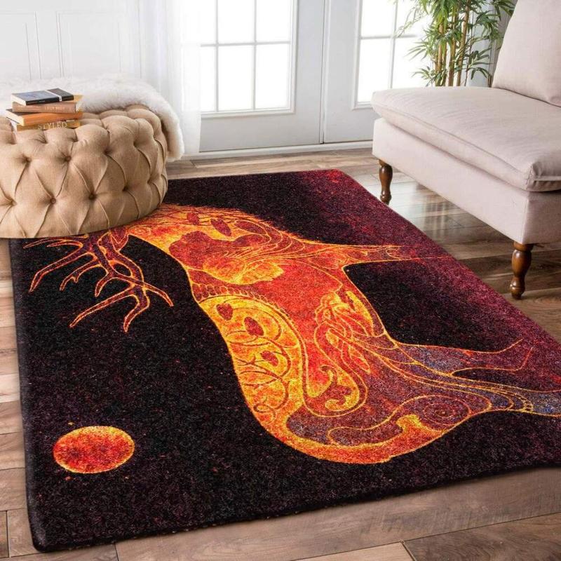 Deer 17 Rug Living Room Area Rug