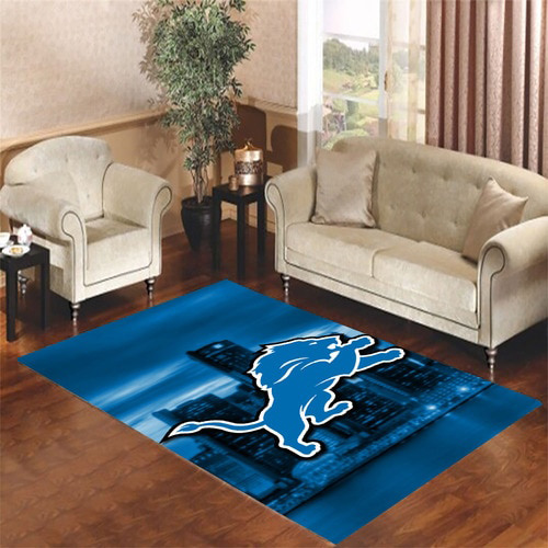 Detroit Lions Rug NFL Area Rug Bathroom Rugs Indoor Outdoor Rugs Rectangle Carpet
