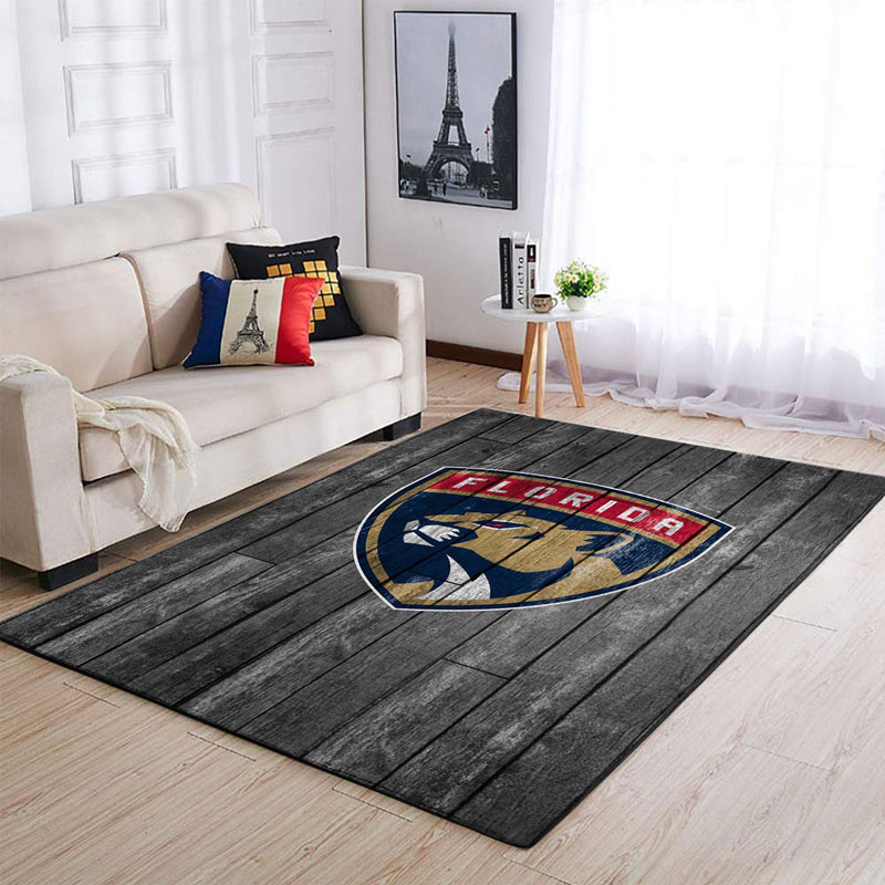 Florida Panthers Rug NHL Area Rug Living Room Area Rug Indoor Outdoor Rug Rectangle Carpet
