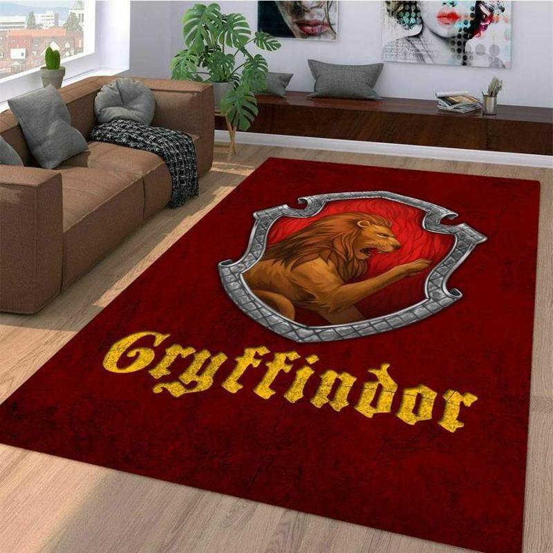 Godric Gryffindor Harry Potter Area Rug Harry Potter Carpet Bedroom Area Rug Indoor Outdoor Rugs