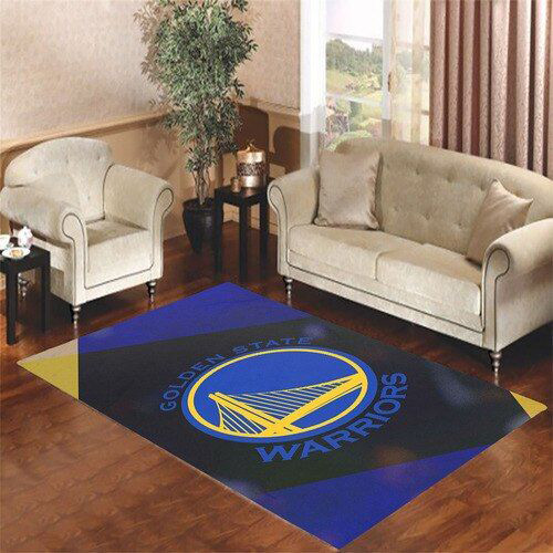 Golden State Warriors Rug NBA Area Rug Dining Room Rug Outdoor Rug Rectangle Carpet