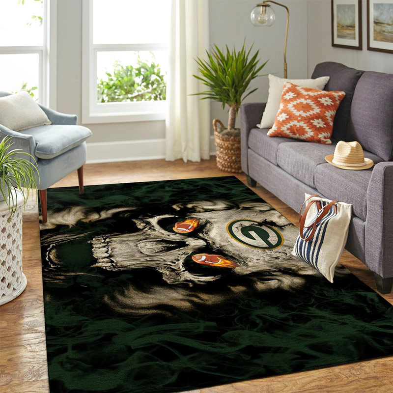 Green Bay Packers Area Rug NFL Area Rug Kitchen Rug Indoor Outdoor Rugs Rectangle Carpet