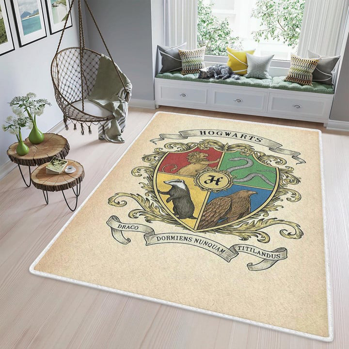 Hogwarts Harry Potter Rug Harry Potter Carpet Bedroom Rug Indoor Rugs