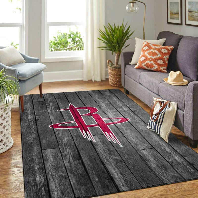 Houston Rockets Rug NBA Area Rug Bedroom Rug Indoor Outdoor Rugs Rectangle Carpet