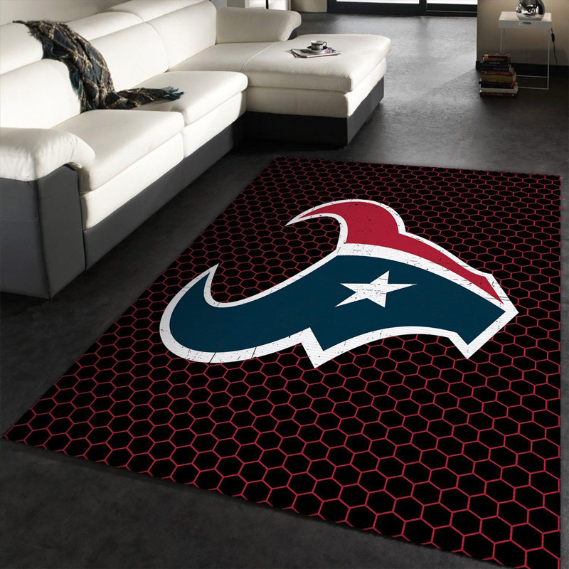 Houston Texans Area Rug NFL Area Rug Bathroom Rug Outdoor Rug Rectangle Carpet