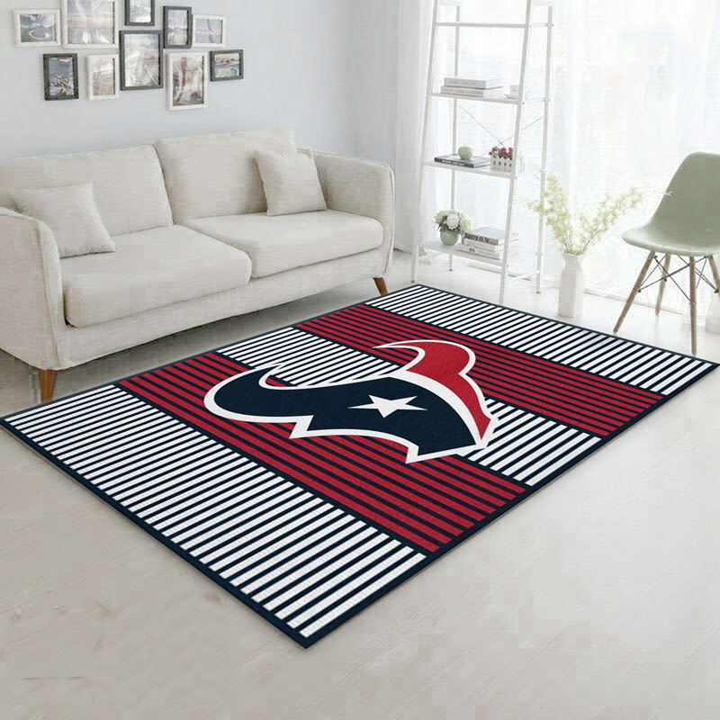 Houston Texans Rug NFL Area Rug Living Room Rug Outdoor Rugs Rectangle Carpet