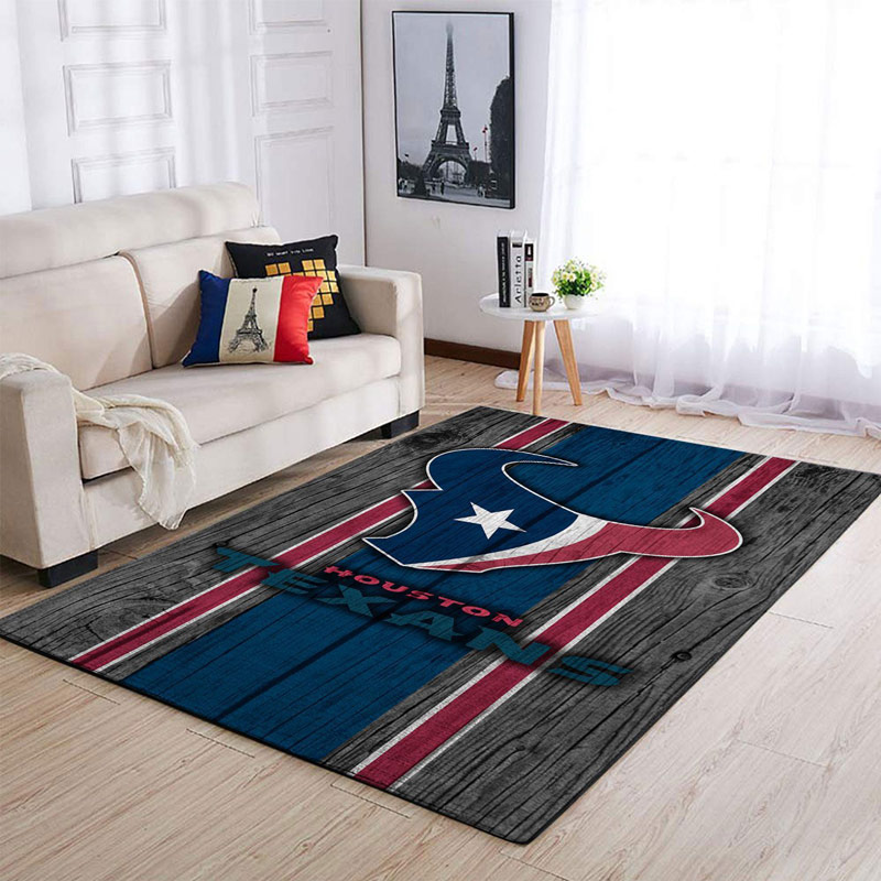 Houston Texans Rug NFL Area Rug Bedroom Rug Indoor Outdoor Rugs Rectangle Carpet