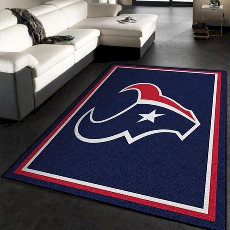 Houston Texans Area Rug NFL Area Rug Bathroom Rugs Outdoor Rug Rectangle Carpet