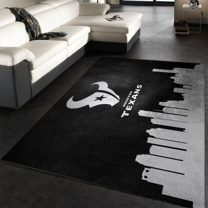 Houston Texans Rug NFL Area Rug Dining Room Rugs Outdoor Rugs Rectangle Carpet
