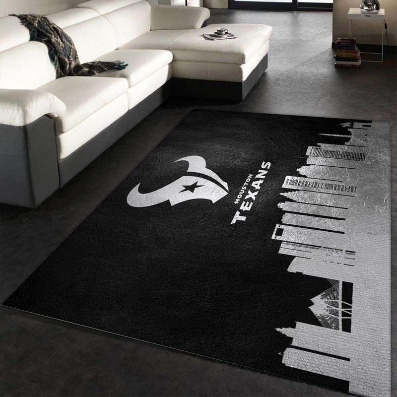 Houston Texans Area Rug NFL Area Rug Bathroom Rugs Indoor Rugs Rectangle Carpet