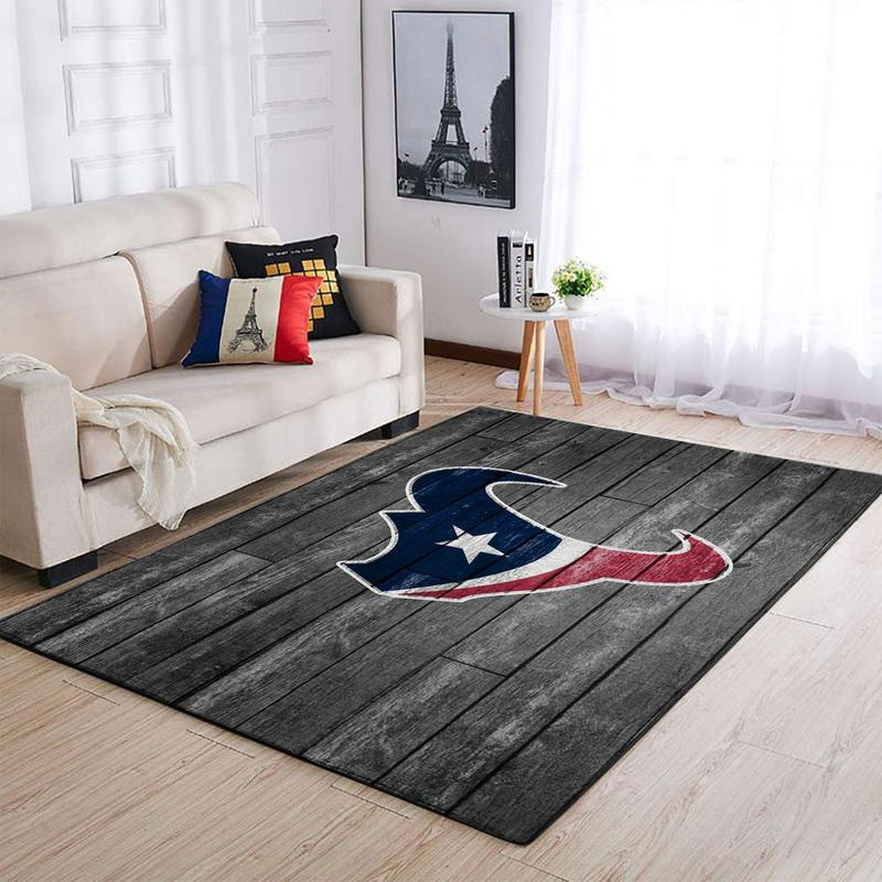 Houston Texans Area Rug NFL Area Rug Dining Room Rug Indoor Outdoor Rugs Rectangle Carpet
