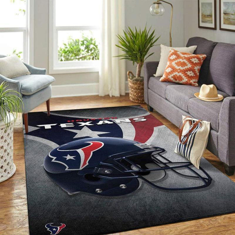 Houston Texans Area Rug NFL Area Rug Kitchen Rug Outdoor Rug Rectangle Carpet