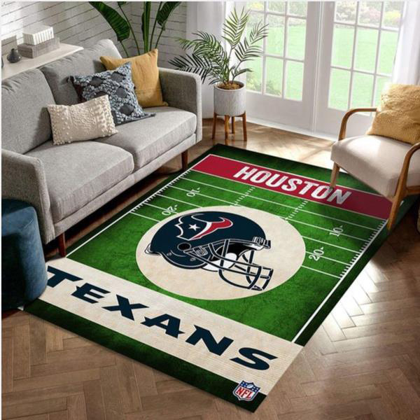 Houston Texans Area Rug NFL Area Rug Living Room Rug Outdoor Rugs Rectangle Carpet