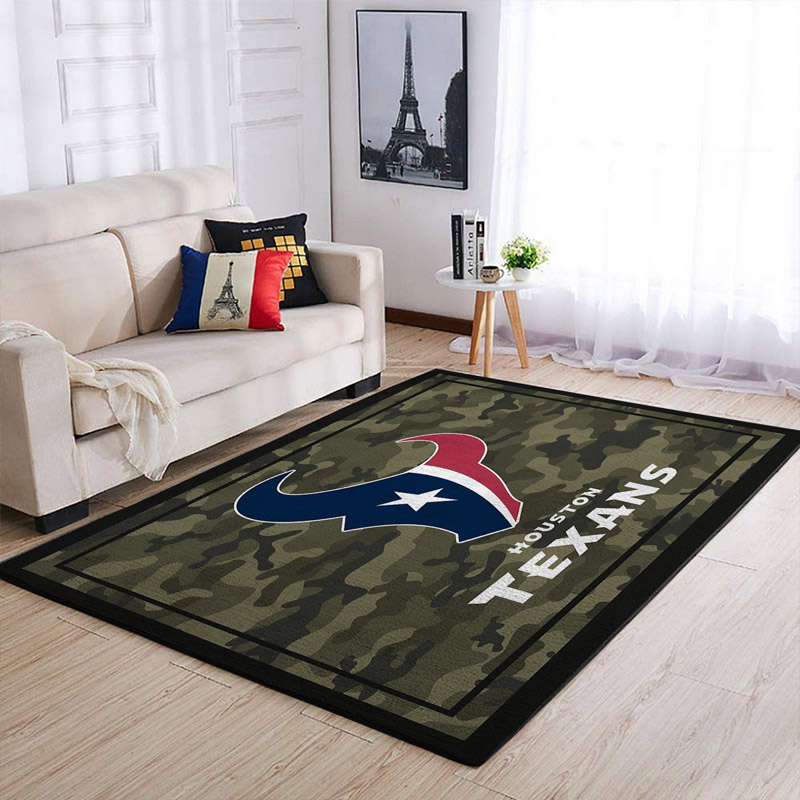 Houston Texans Area Rug NFL Area Rug Kitchen Rug Outdoor Rugs Rectangle Carpet