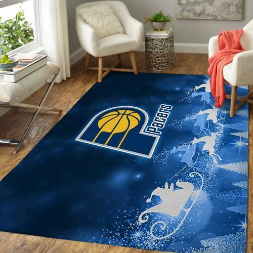 Indiana Pacers Rug NBA Area Rug Bathroom Rugs Indoor Outdoor Rugs Rectangle Carpet