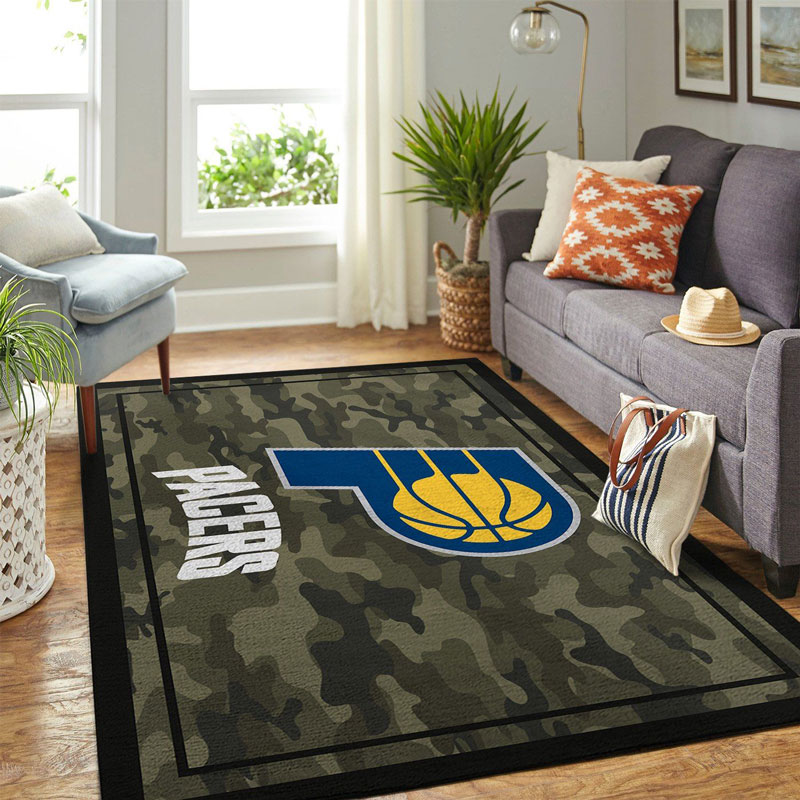 Indiana Pacers Rug NBA Area Rug Bedroom Rug Outdoor Rug Rectangle Carpet