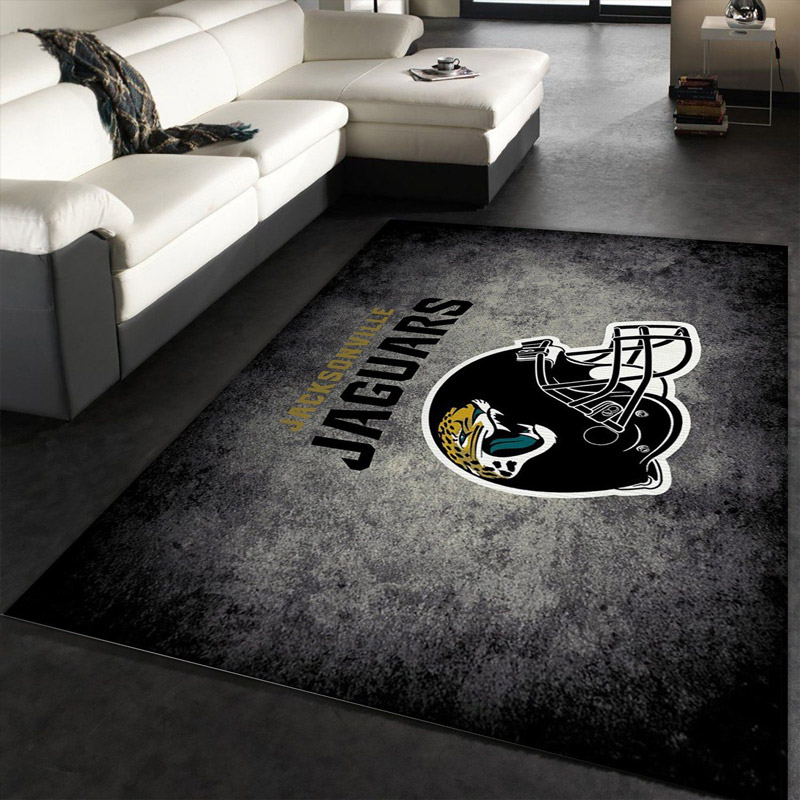 Jacksonville Jaguars Rug NFL Area Rug Dining Room Rugs Indoor Outdoor Rugs Rectangle Carpet
