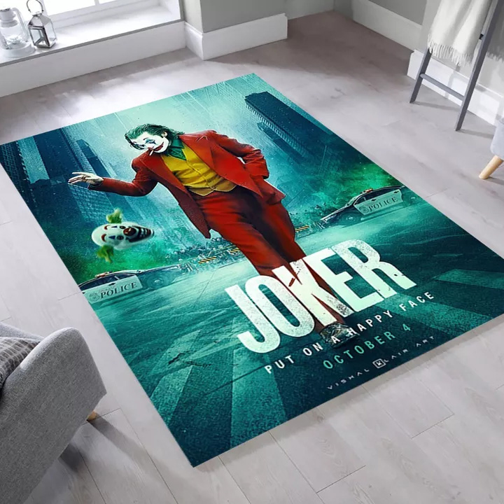 Joker Area Rug Joker Carpet Bedroom Rug Indoor Rug