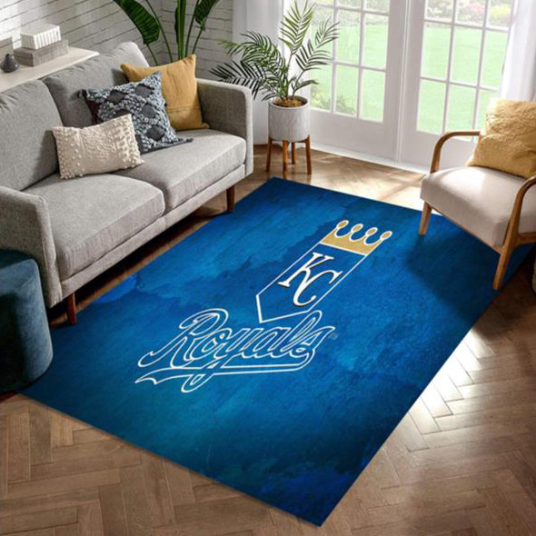 Kansas City Royals Area Rug MLB Area Rug Bathroom Rugs Outdoor Rugs Rectangle Carpet