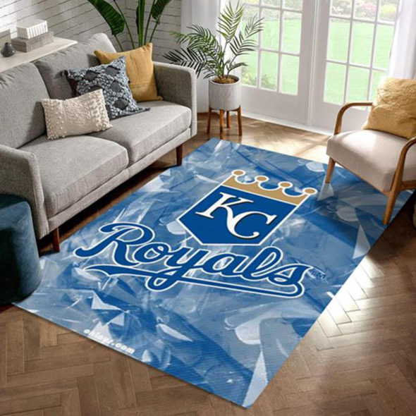Kansas City Royals Rug MLB Area Rug Kitchen Rug Indoor Rug Rectangle Carpet